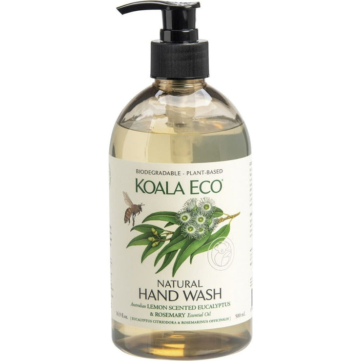 KOALA ECO Hand Wash Lemon Scented Eucalyptus & Rosemary - 500mL