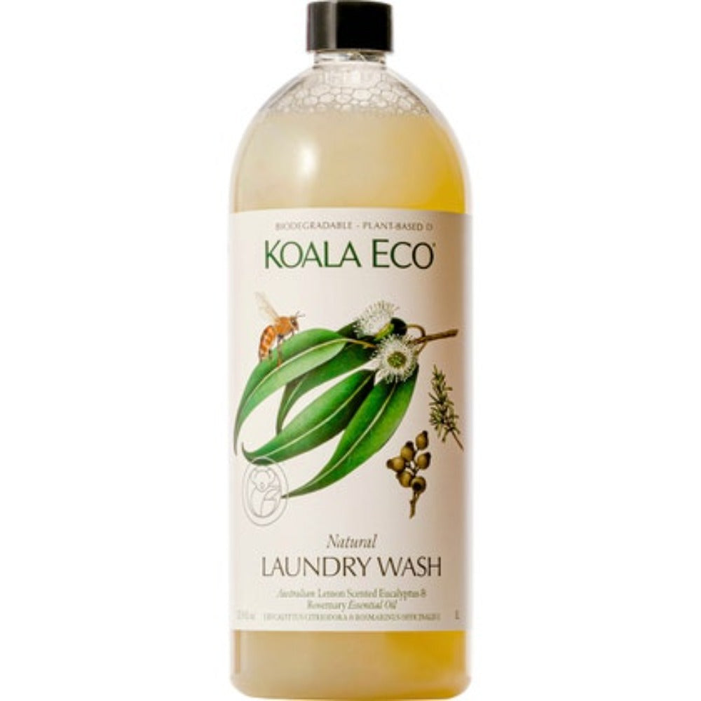 Koala Eco Laundry Wash Lemon Scented Eucalyptus & Rosemary - 1L