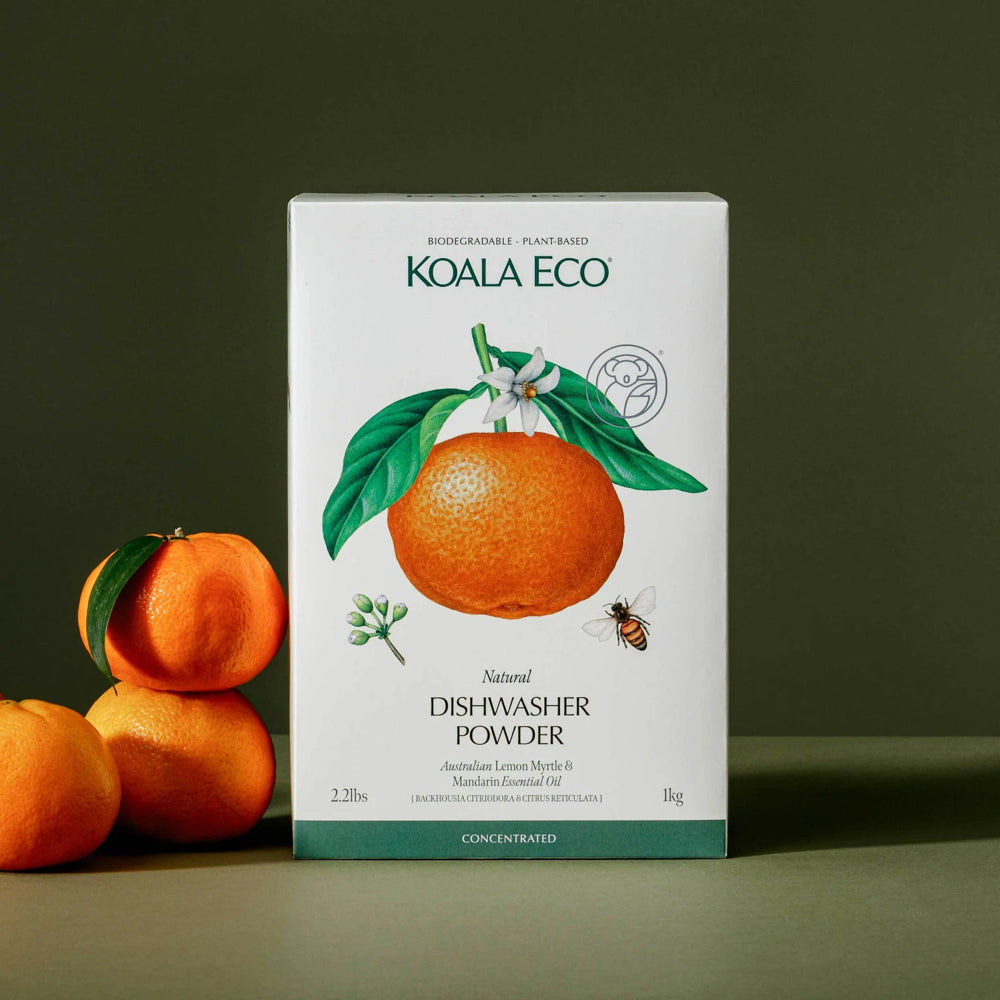 KOALA ECO Dishwasher Powder Lemon Myrtle & Mandarin - 1kg