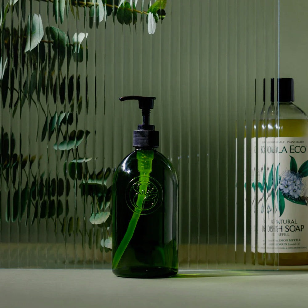 KOALA ECO Apothecary Glass Bottle With Pump - 500ml