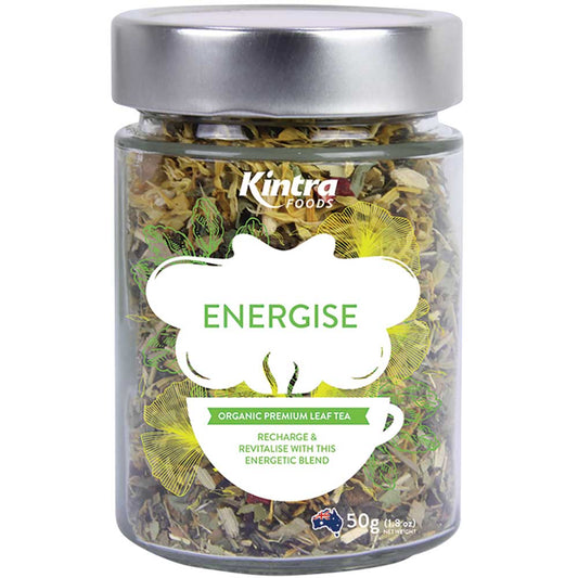 Kintra Foods Energise Loose Leaf Tea 50g - L'Organic