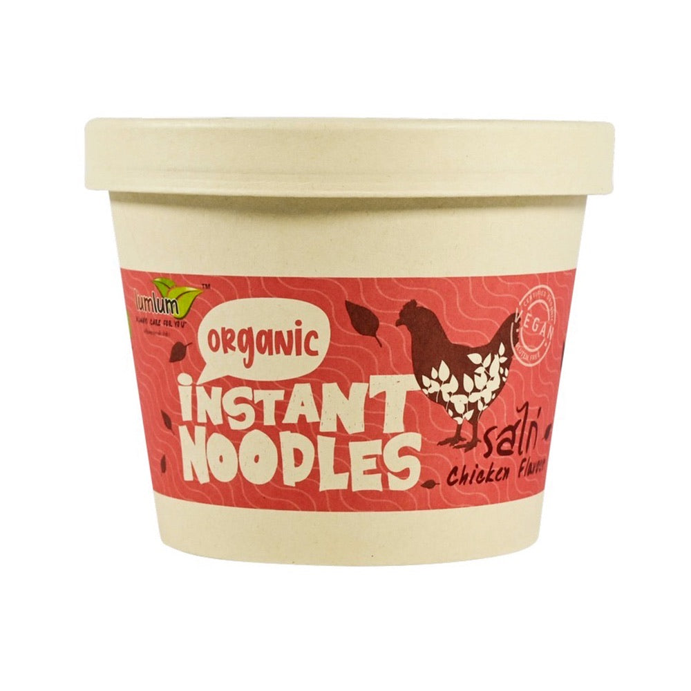LUM LUM Organic Instant Noodle Chicken 75g