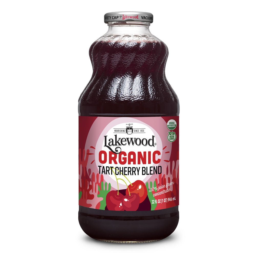 LAKEWOOD Organic Tart Cherry Juice Blend Fresh Pressed - 946ml - L'Organic