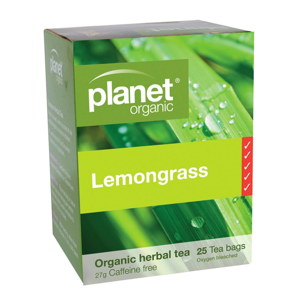 PLANET ORGANIC Lemongrass Herbal Tea 25 Bags
