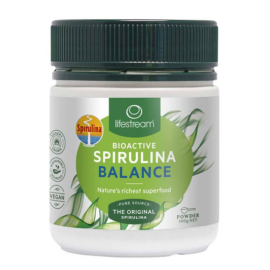 LifeStream Bioactive Spirulina Balance Powder - 100g - L'Organic