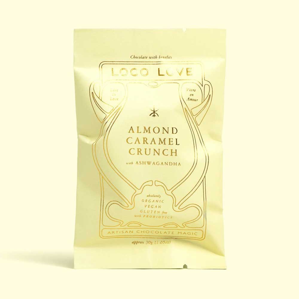 Loco Love Almond Caramel Crunch Chocolate - 35g - L'Organic