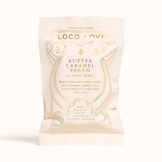 Loco Love Butter Caramel Pecan Chocolate - 35g - L'Organic
