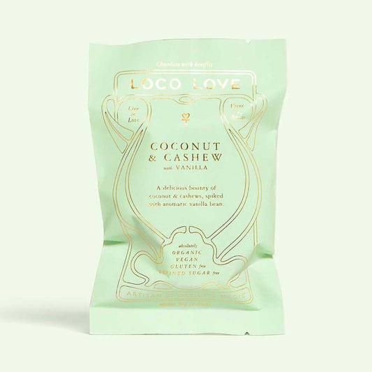 Loco Love Coconut & Cashew Chocolate - 35g - L'Organic