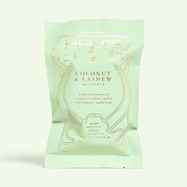 Loco Love Coconut & Cashew Chocolate - 35g - L'Organic