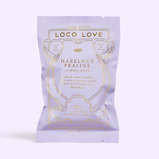 Loco Love Hazelnut Praline Chocolate - 35g - L'Organic