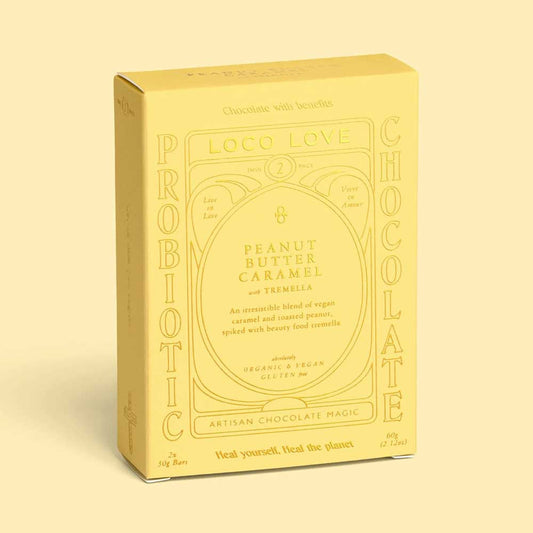 Loco Love Peanut Butter Caramel Chocolate Twin Pack - L'Organic