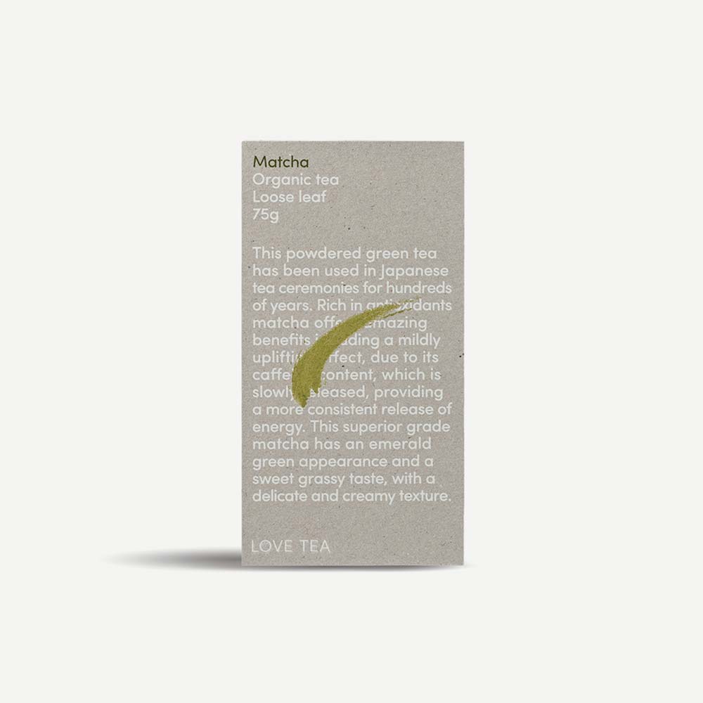 Love Tea - Matcha Loose Leaf Tea - 75g - L'Organic