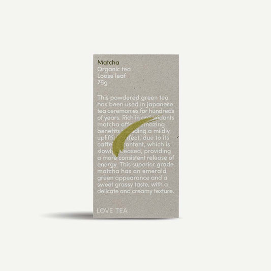 Love Tea - Matcha Loose Leaf Tea - 75g - L'Organic