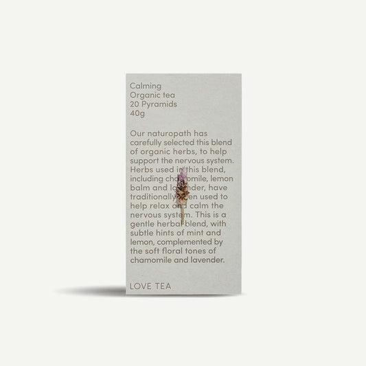 Love Tea Organic Calming Tea - 20 Pyramids - L'Organic