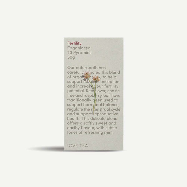 Love Tea Organic Fertility Tea - 20 Pyramids - L'Organic