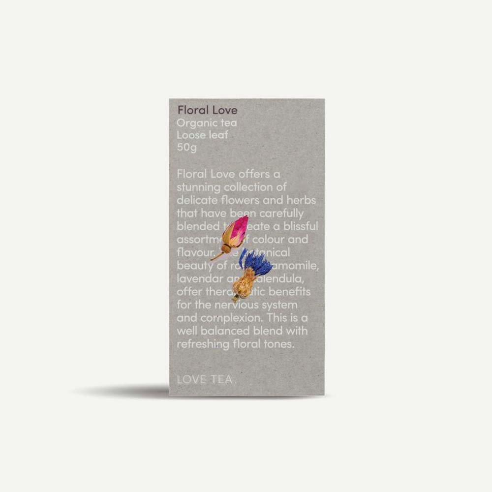 Love Tea Organic Floral Love Loose Leaf Tea - 50g - L'Organic
