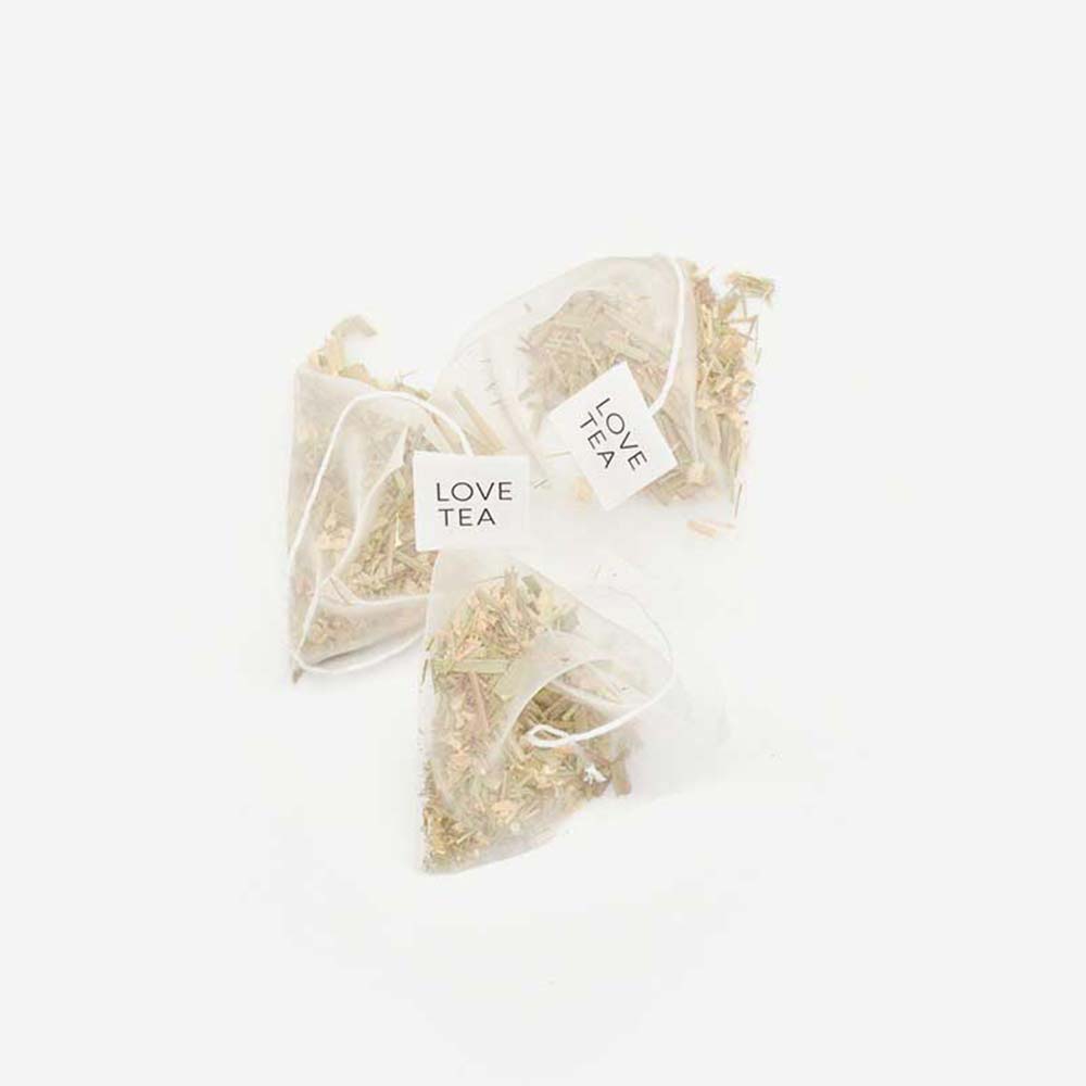 Love Tea Organic Lemongrass & Ginger Tea - 20 Pyramids - L'Organic