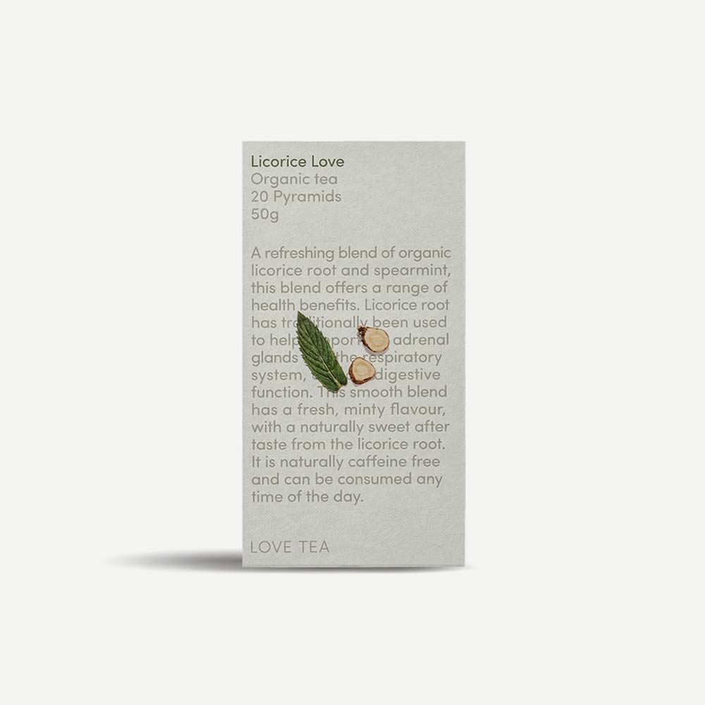 Love Tea Organic Licorice Love - 20 Pyramids - L'Organic