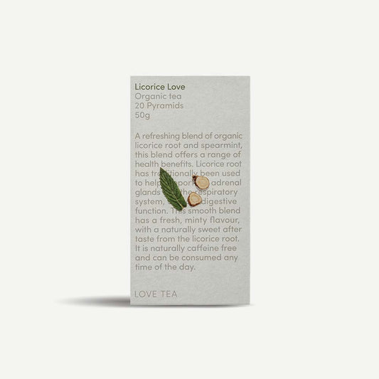 Love Tea Organic Licorice Love - 20 Pyramids - L'Organic