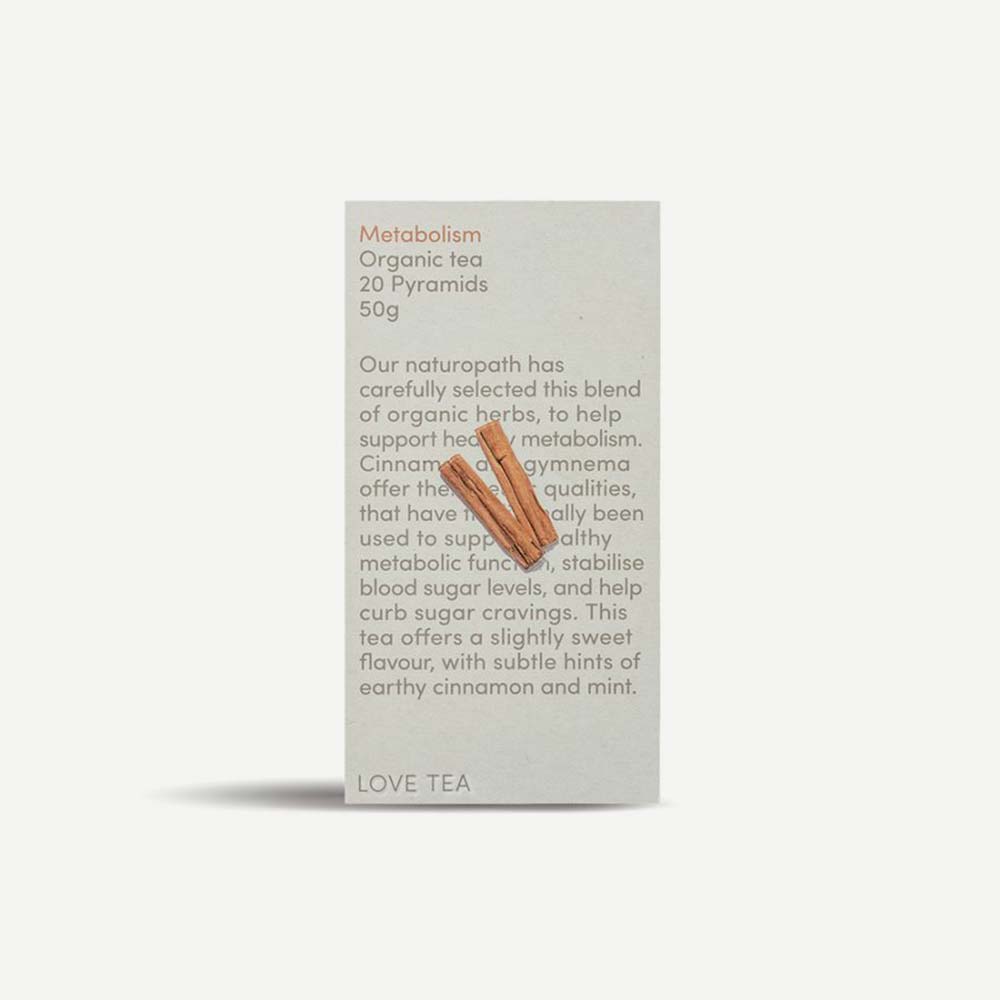 Love Tea Organic Metabolism Tea - 20 Pyramids - L'Organic
