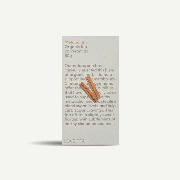 Love Tea Organic Metabolism Tea - 20 Pyramids - L'Organic
