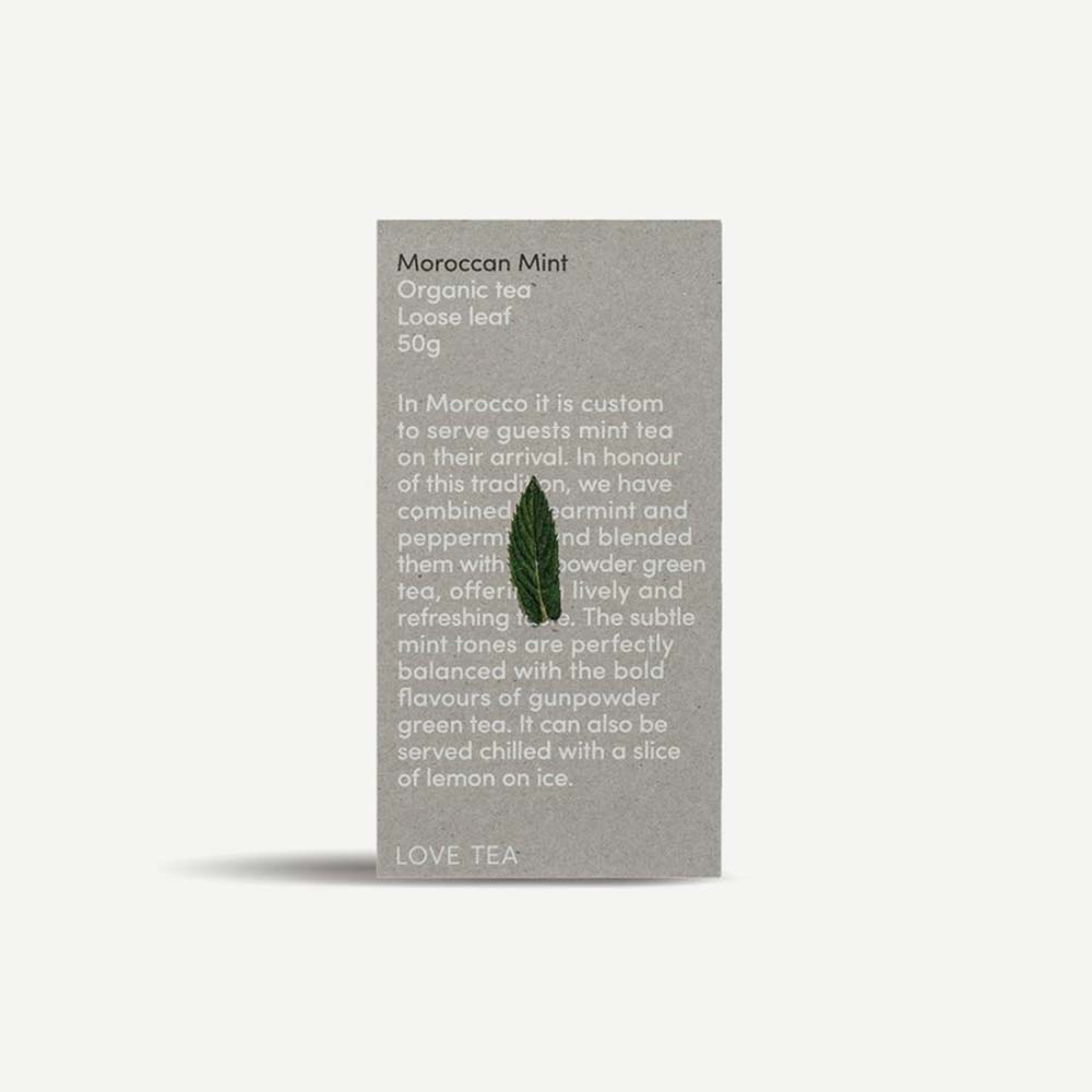 Love Tea Organic Moroccan Mint Loose Leaf Tea - 50g - L'Organic