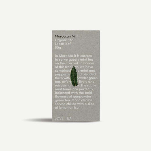 Love Tea Organic Moroccan Mint Loose Leaf Tea - 50g - L'Organic