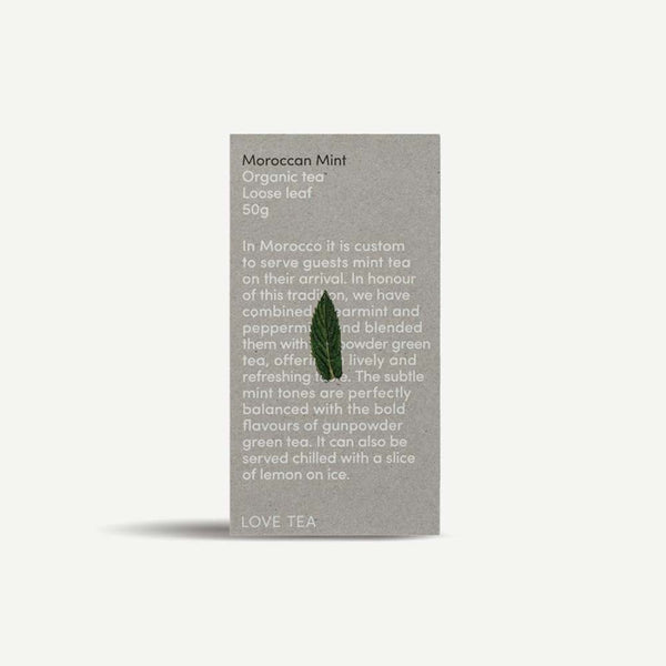 Love Tea Organic Moroccan Mint Loose Leaf Tea - 50g - L'Organic