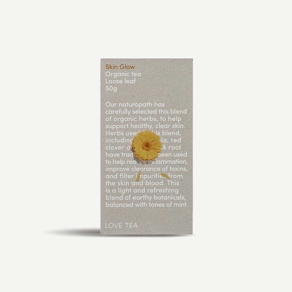 Love Tea Organic Skin Glow Loose Leaf Tea - 50g - L'Organic