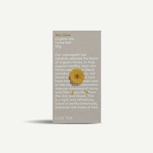 Love Tea Organic Skin Glow Loose Leaf Tea - 50g - L'Organic