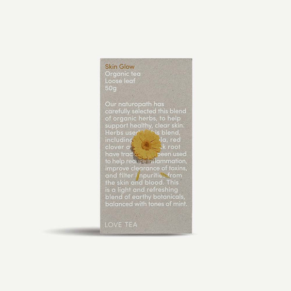 Love Tea Organic Skin Glow Loose Leaf Tea - 50g - L'Organic