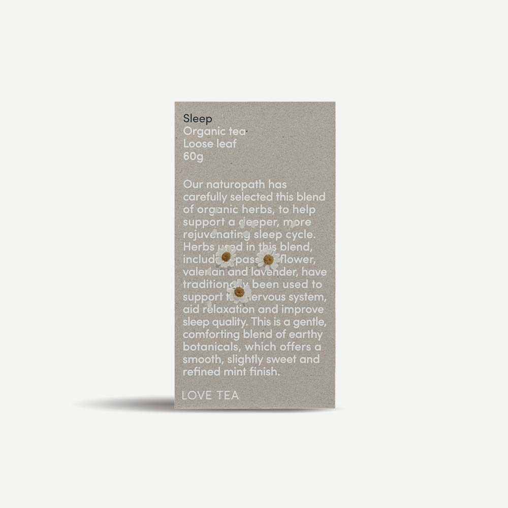 Love Tea Organic Sleep Tea Loose Leaf - 60g - L'Organic