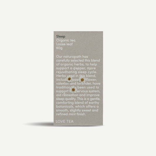 Love Tea Organic Sleep Tea Loose Leaf - 60g - L'Organic