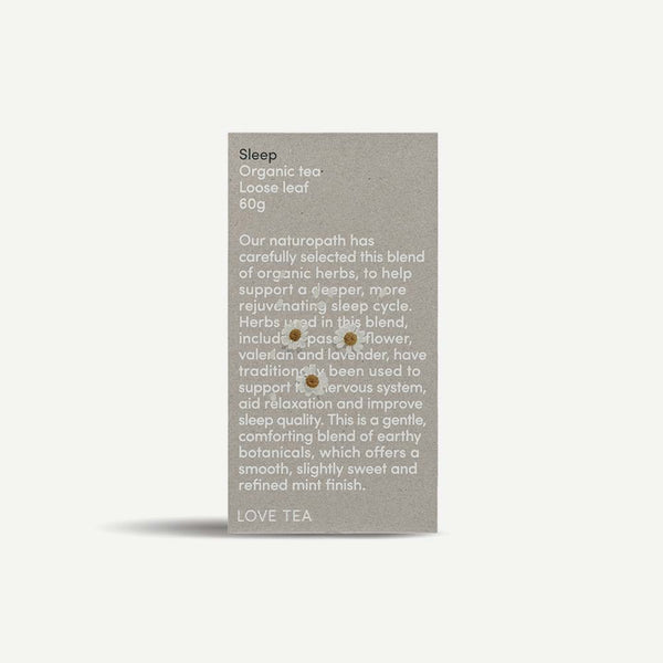 Love Tea Organic Sleep Tea Loose Leaf - 60g - L'Organic