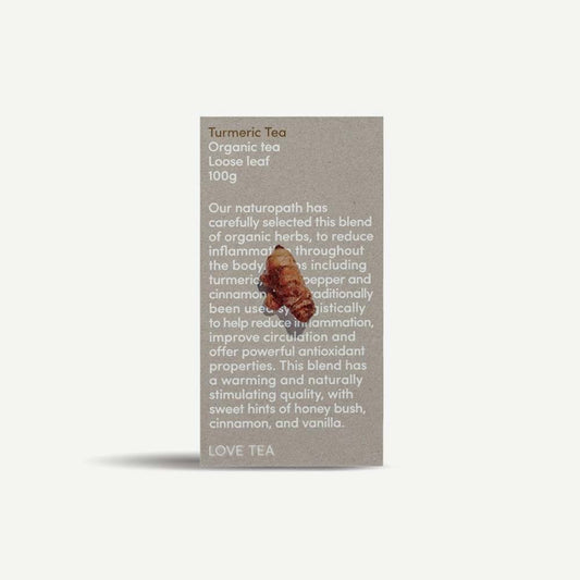 Love Tea Organic Turmeric Loose Leaf Tea - 100g - L'Organic