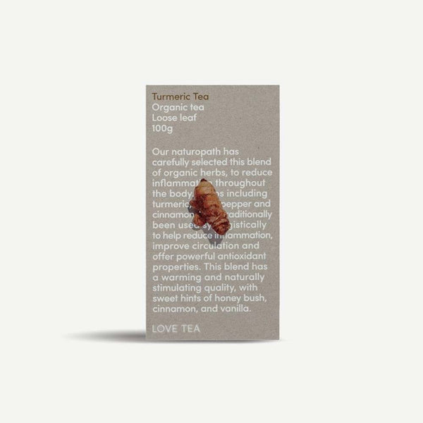 Love Tea Organic Turmeric Loose Leaf Tea - 100g - L'Organic