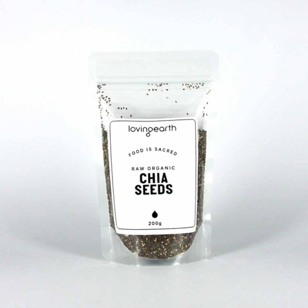 Loving Earth Organic Chia Seeds - 200g - L'Organic