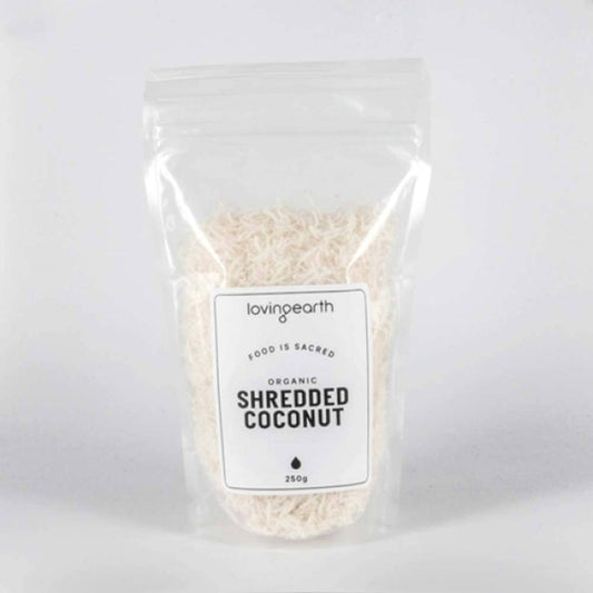 Loving Earth Organic Shredded Coconut - 250g - L'Organic
