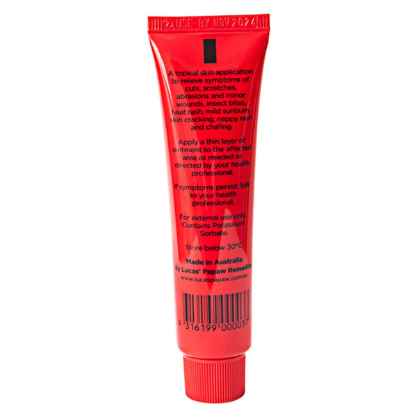 Lucas' Pawpaw Remedies Papaw Ointment Tube - 25g - L'Organic