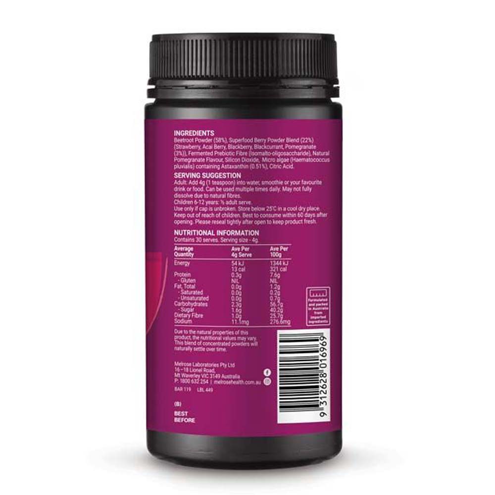 Melrose Essential Reds Powder - 120g - L'Organic