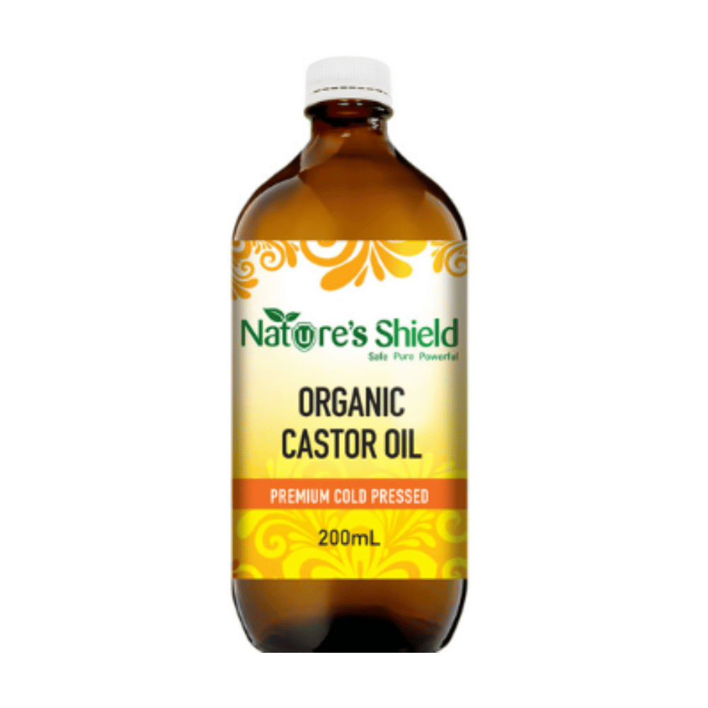 NATURE'S SHIELD Organic Castor Oil - 200ml - L'Organic