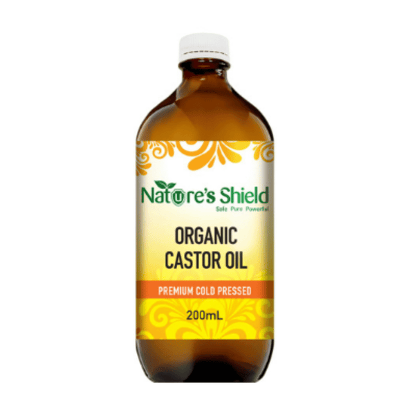 NATURE'S SHIELD Organic Castor Oil - 200ml - L'Organic