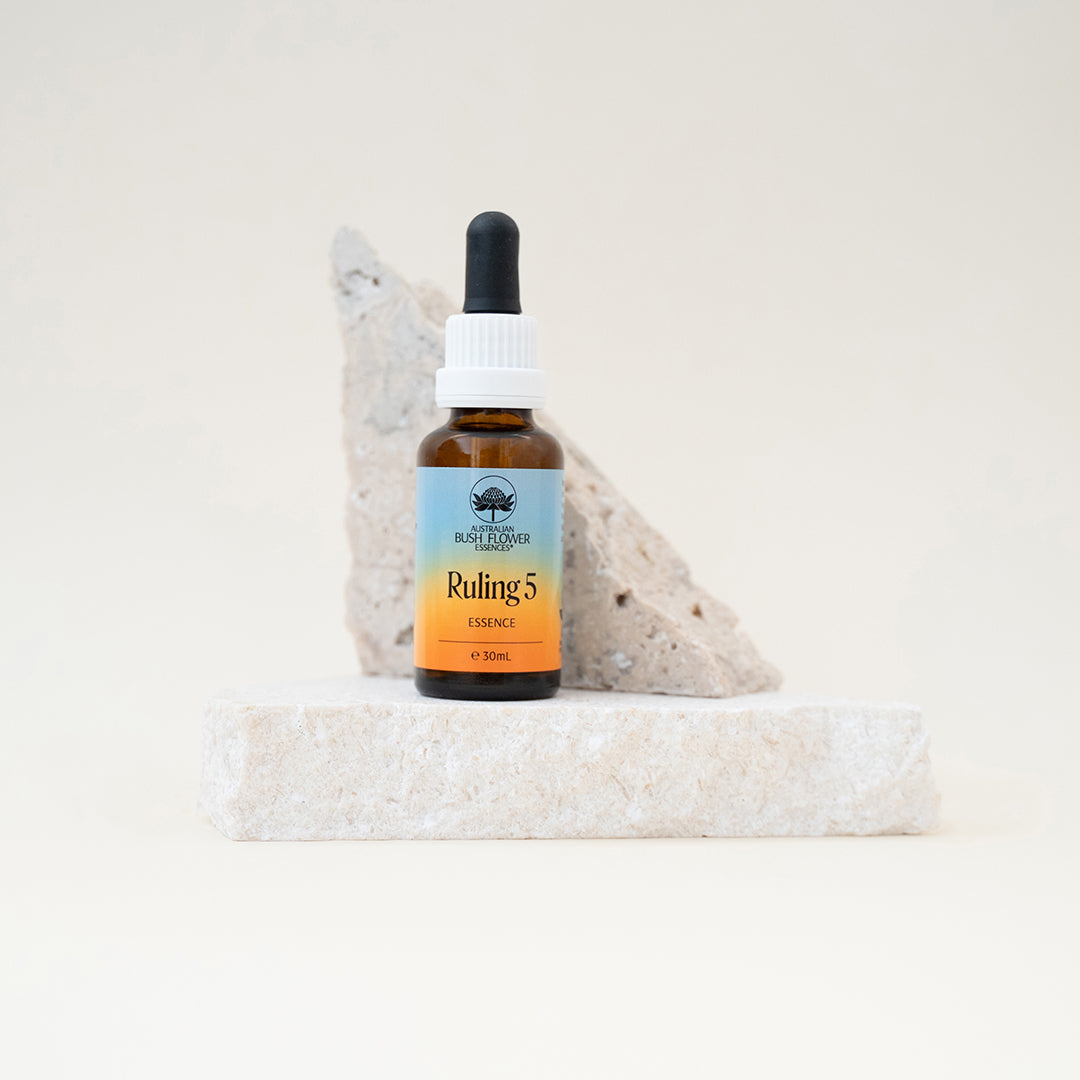 Australian Bush Flower Essences Numerology Essence Drops - Ruling 5 - 30ml