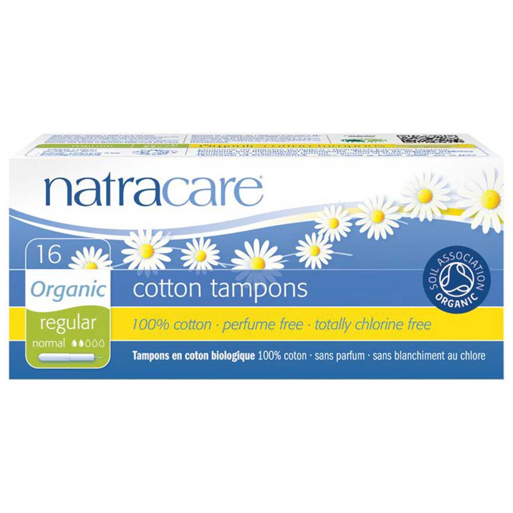 Natracare Organic Regular Tampons 20 Pack - L'Organic