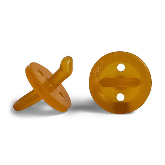 Natural Rubber Soother Ortho Large (6+ Months) - Twin With Eco Packaging - L'Organic