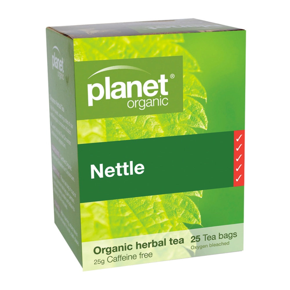PLANET ORGANIC Herbal Tea Bags Nettle 25 Bags