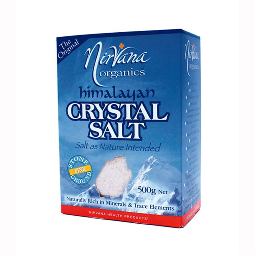 Nirvana Organics Himalayan Crystal Salt Fine - 500g - L'Organic