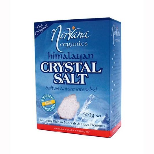Nirvana Organics Himalayan Crystal Salt Fine - 500g - L'Organic