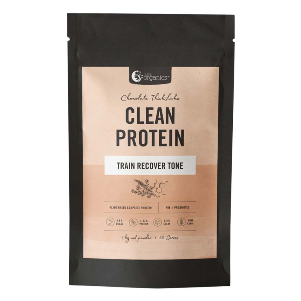 Nutra Organics Organic Clean Protein Chocolate Thickshake - 1kg - L'Organic