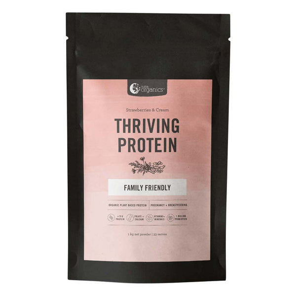 Nutra Organics Thriving Protein Strawberries & Cream - 1kg - L'Organic